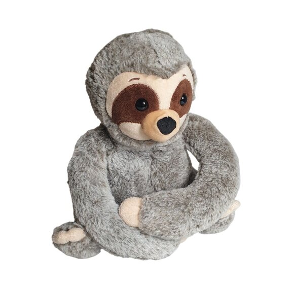 Fiesta Mello Fellows Sloth Plush Toy 10" Gray Brown Soft Cuddly Stuffed Animal - Picture 6 of 6